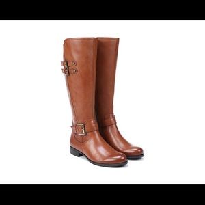 Naturalizer Jessie Brown Knee High Boots- NEW